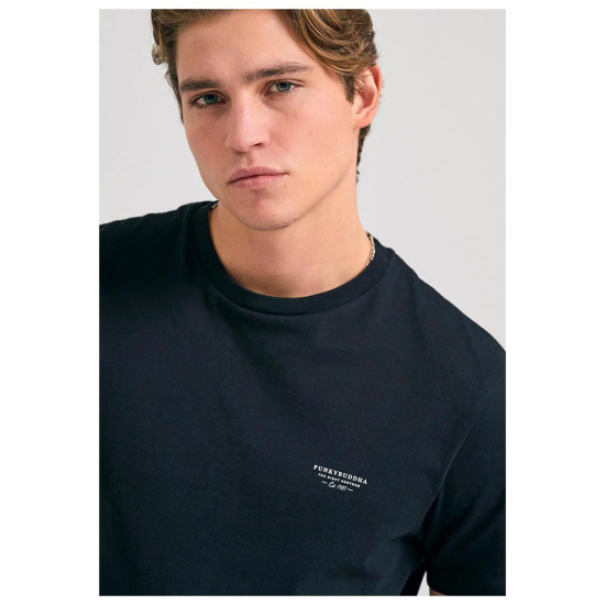 Funky Buddha Ανδρική κοντομάνικη μπλούζα